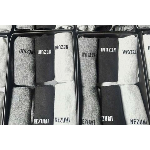 Set 6 Đôi Tất Nezumi Nhật Bản - Vớ Cotton Co Giãn, Cổ Cao và Thấp, Dễ Chịu cho Nam Nữ, Nhiều Màu Sắc