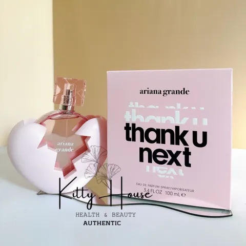 Nước Hoa Nữ Ariana Grande Thank U Next EDP 100ml - Hương Hoa Quả Ngọt Ngào, Thiết Kế Trái Tim Độc Đáo, Quà Tặng Đẹp Cho Phái Nữ