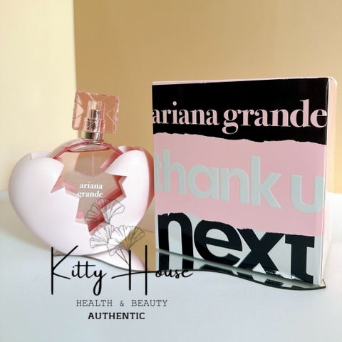 Nước Hoa Nữ Ariana Grande Thank U Next EDP 100ml - Hương Hoa Quả Ngọt Ngào, Thiết Kế Trái Tim Độc Đáo, Quà Tặng Đẹp Cho Phái Nữ