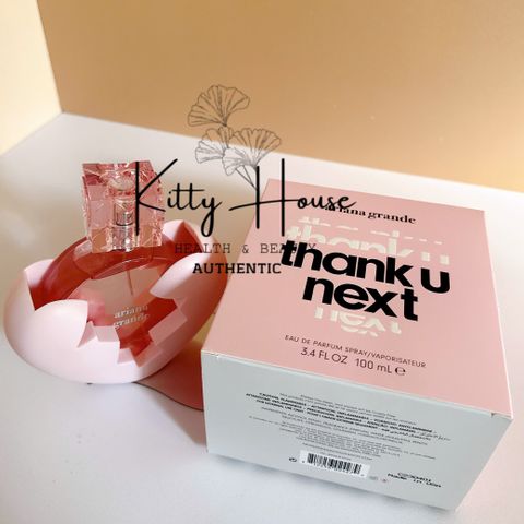 Nước Hoa Nữ Ariana Grande Thank U Next EDP 100ml - Hương Hoa Quả Ngọt Ngào, Thiết Kế Trái Tim Độc Đáo, Quà Tặng Đẹp Cho Phái Nữ