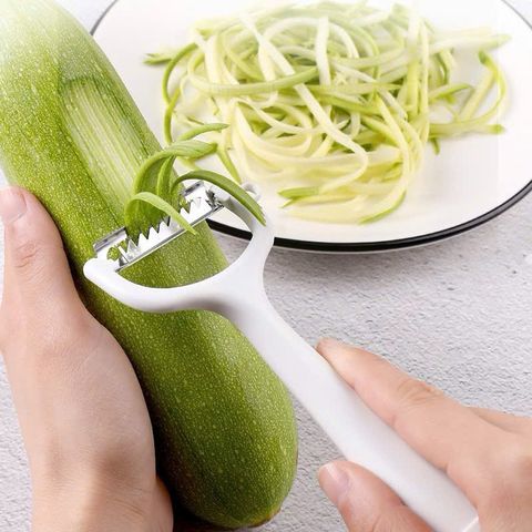 Dao Nạo Sợi Đứng Nhật Bản - Dao Bào Rau Củ Thép Không Gỉ, Thiết Kế Thông Minh, Tiện Dụng Cho Món Ăn Ngon Miệng