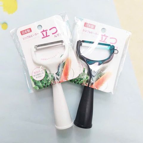Dao Nạo Sợi Đứng Nhật Bản - Dao Bào Rau Củ Thép Không Gỉ, Thiết Kế Thông Minh, Tiện Dụng Cho Món Ăn Ngon Miệng