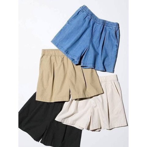 Quần Short Cotton Nữ Lưng Chun Uni - Thời Trang Basic Năng Động, Phong Cách Hot Trend Cho Mùa Hè