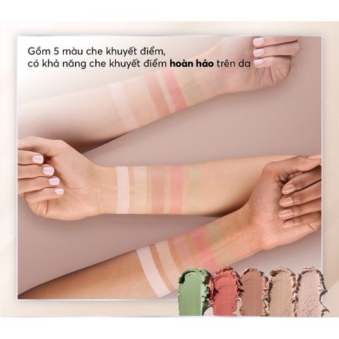 Kem Che Khuyết Điểm Đa Năng Catrice Allround 5 Màu 6g - Che Mụn, Thâm, Bọng Mắt, Tạo Khối, Lớp Nền Tự Nhiên