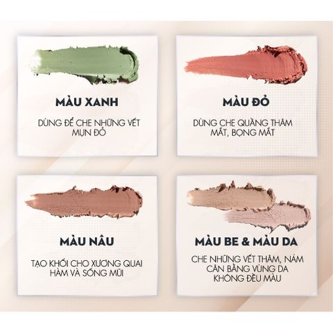 Kem Che Khuyết Điểm Đa Năng Catrice Allround 5 Màu 6g - Che Mụn, Thâm, Bọng Mắt, Tạo Khối, Lớp Nền Tự Nhiên