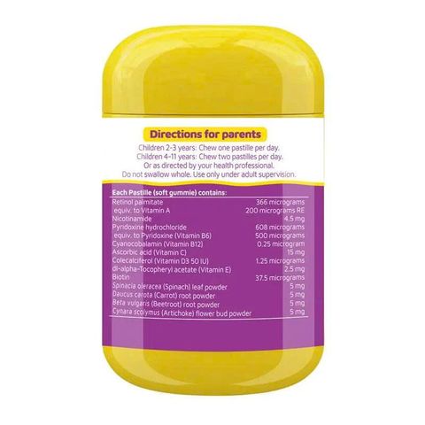 Viên uống bổ sung vitamin cho trẻ em Nature's Way Kids Smart Vita Gummies - Hỗ trợ miễn dịch, tăng cường sức khỏe, vị mâm xôi ngon miệng
