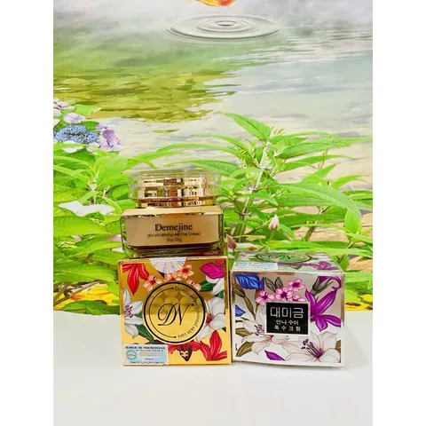 Kem Demejine Hàn Quốc - Kem Dưỡng Da Trắng Hồng, Ngày Đêm, Giảm Mụn Nám, Tái Tạo Da, Chống Lão Hóa - Sản Phẩm Chăm Sóc Da Đỉnh Cao 2024