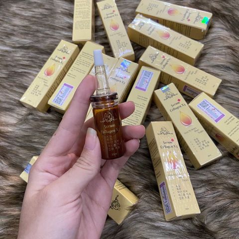 Serum Collagen X3 Đông Anh 20ml - Serum Dưỡng Da Chống Nám, Ngừa Mụn, Làm Trắng Da, Căng Bóng Da, Phục Hồi Da, Hàng Công Ty