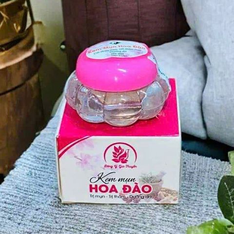 Kem Mụn Hoa Đào 2 Weeks - Kem Tri Mụn Thảo Dược Chăm Sóc Da Mặt, Ngừa Mụn, Làm Mờ Vết Thâm, An Toàn Cho Mọi Loại Da