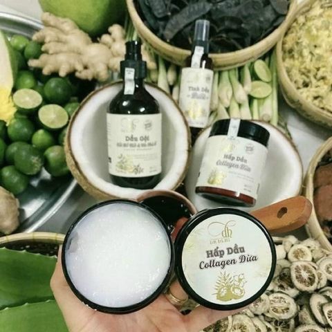 Combo 3 Chai Dầu Gội, Dầu Xả và Xịt Bồ Kết Hà Thủ Ô, Dừa Dr DIHI Hỗ Trợ Mọc Tóc, Giảm Rụng Tóc, Tóc Dài Nhanh 2024