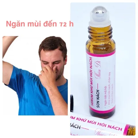 Serum Khử Mùi Hôi Nách Thiên Di - Ngăn Tiết Mồ Hôi, Giảm Thâm Nách, Dưỡng Trắng Da 10ml, Thoáng Khô Cả Ngày