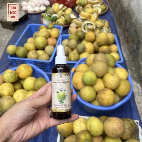Xịt Dưỡng Tóc, Tinh Dầu Bưởi Mọc Tóc Thảo Mộc Xưa Kích Thích Mọc Tóc Con Giúp Tóc Nhanh Dài Giảm Gãy Rụng