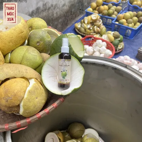 Xịt Dưỡng Tóc, Tinh Dầu Bưởi Mọc Tóc Thảo Mộc Xưa Kích Thích Mọc Tóc Con Giúp Tóc Nhanh Dài Giảm Gãy Rụng