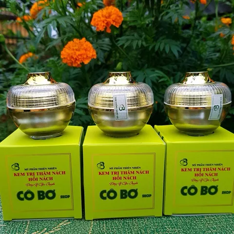 Kem Khử Hôi Nách và Thâm Nách Cô Bơ Hủ Lớn 30gr Siêu Tiết Kiệm - Dành Cho Nam Nữ, An Toàn Cho Mẹ Bầu, Giúp Da Mịn Màng, Không Bết Rít