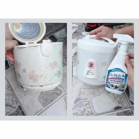 Chất tẩy đa năng Dr Natro siêu sạch mọi vết bẩn công nghệ ION TỪ TRƯỜNG tặng Miếng nhám thần thánh 500 ml