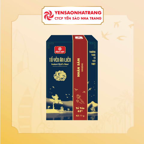 Tổ Yến Ăn Liền 11g - Nhân Sâm