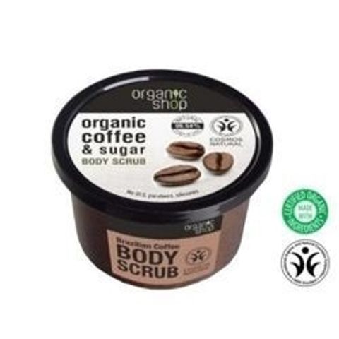 Tẩy Tế Bào Chết Organic Shop Coffee Sugar 250ml - Sản Phẩm Làm Sạch Da Tự Nhiên, Mềm Mại, Sáng Bóng, Chăm Sóc Da Tại Nhà