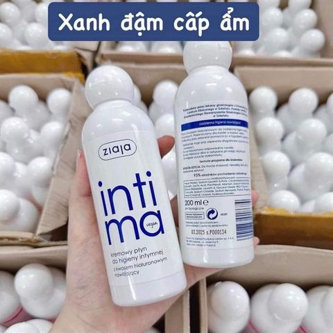 Dung Dịch Vệ Sinh Ziaja Intima Balan 200ml Xanh - Giúp Làm Sạch Và Cân Bằng pH Cho Vùng Kín, An Toàn Nhẹ Nhàng Cho Phụ Nữ