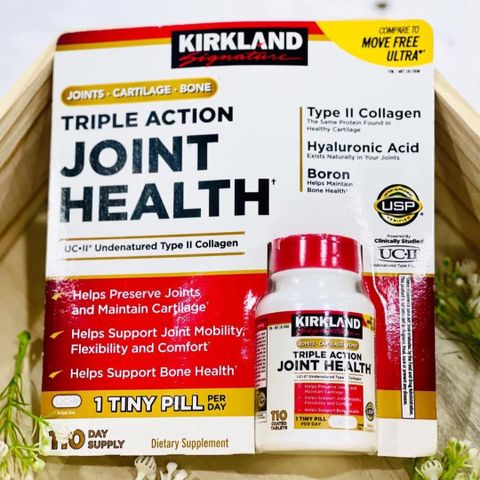 Viên Uống Hỗ Trợ Xương Khớp Kirkland Joint Health 110 Viên