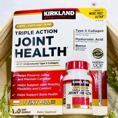 Viên Uống Hỗ Trợ Xương Khớp Kirkland Joint Health 110 Viên