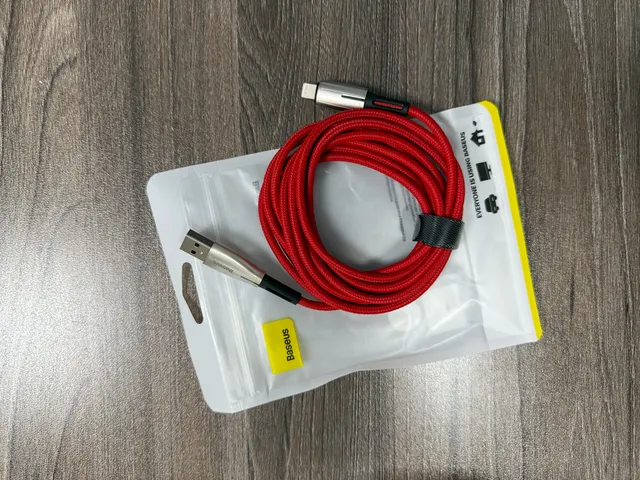 Cáp Sạc Lightning Baseus Waterdrop - Sạc Nhanh 2.4A cho iPhone/iPad - Dữ Liệu 480Mbps, Thiết Kế Sang Trọng, Chắc Chắn