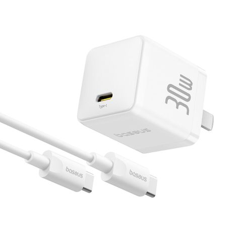 Củ Sạc Nhanh Baseus Palm 1C 30W - Sạc Nhanh Cho iPhone, iPad, Samsung, Google Pixel - Thiết Kế Nhỏ Gọn, An Toàn, Tương Thích Mọi Thiết Bị