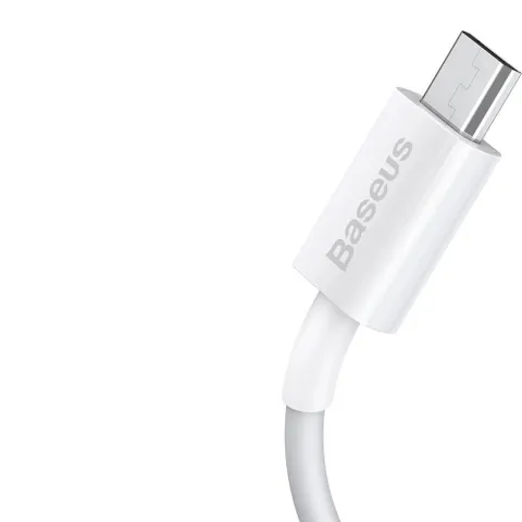 Cáp Sạc Nhanh Micro USB Baseus Superior - 2A, 480Mbps, Chống Gãy, Tương Thích Android, Hỗ Trợ Sạc Nhanh QC 2.0/3.0
