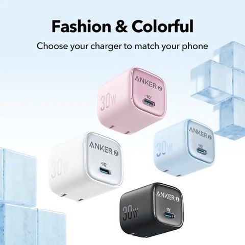 Củ Sạc Nhanh Anker Zolo A2698 30W 1 Cổng USB-C - Sạc Nhanh và An Toàn Cho Điện Thoại Android, iPhone, Máy Tính Bảng