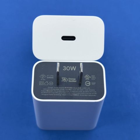 Củ Sạc Nhanh Google 30W USB-C - Phù Hợp với Pixel, iPhone, Samsung, Hỗ Trợ Sạc PD và PPS - Chất Liệu Nhựa Cao Cấp, An Toàn