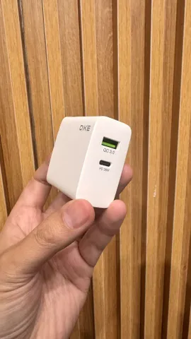 Củ Sạc Nhanh 36W DIKE DAT821 - 2 Cổng Type-C & USB-A QC 3.0, Sạc MacBook và Thiết Bị Khác, Hàng Chính Hãng