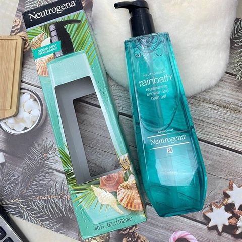 Sữa tắm Neutrogena Rainbath Ocean 1182ml - Giúp Làm Sạch Da, Mát Lạnh, Hương Thơm Tươi Mát - Mỹ Phẩm Chăm Sóc Da Cao Cấp