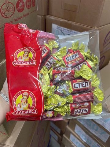 Kẹo Socola C’ten Đỏ Nga Túi 1kg - Ngọt Nhẹ, Thơm Béo - Món Ngọt Thích Hợp Để Tặng Quà Và Thưởng Thức