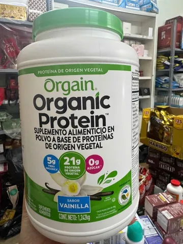 Bột Hữu Cơ Organic Protein Orgain 1.242kg – tăng cơ sạch, ít đường