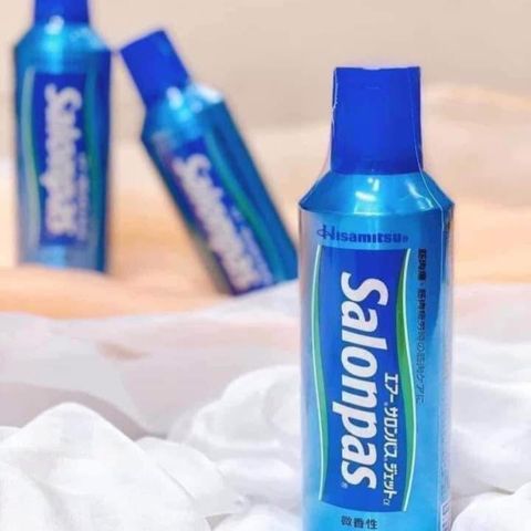Xịt Giảm Đau Salonpas Hisamitsu 300ml - Giải Pháp Giảm Đau Cơ Khớp Từ Nhật Bản, Dễ Dàng Sử Dụng, Tận Hưởng Cảm Giác Mát Lạnh