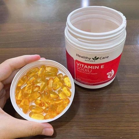 Viên Uống Vitamin E Healthy Care 500 IU Hỗ Trợ Sức Khỏe và Làm Đẹp Da - 200 Viên Thực Phẩm Chức Năng Chính Hãng Từ Úc