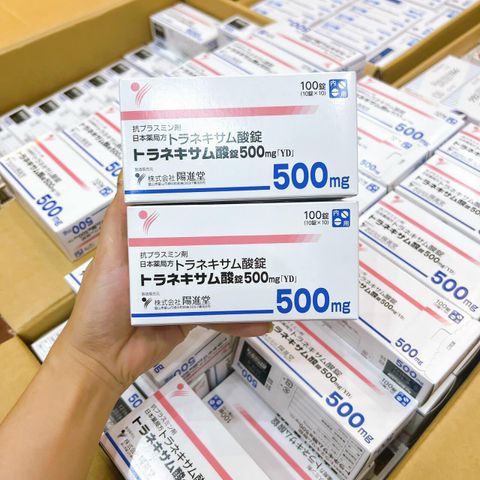 Viên Trắng Da Giảm Nám Transamin 500mg - Thực Phẩm Chức Năng Làm Sáng Da, Giảm Nám Hiệu Quả 100 Viên Nhật Bản