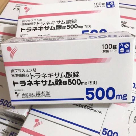 Viên Trắng Da Giảm Nám Transamin 500mg - Thực Phẩm Chức Năng Làm Sáng Da, Giảm Nám Hiệu Quả 100 Viên Nhật Bản