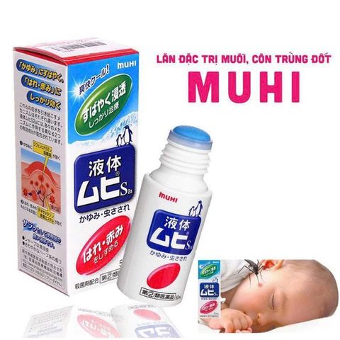 Lăn Bôi Muỗi Cắn Muhi 50ml – Giảm Ngứa, Khó Chịu Do Muỗi Cắn, Thiết Kế Tiện Dụng Cho Mọi Hoạt Động Ngoài Trời