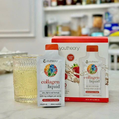 Nước Uống Collagen Youtheory 30 Gói - Giải Pháp Làm Đẹp Da, Tóc, Móng Từ Bên Trong, Mỹ Phẩm Chức Năng Chất Lượng Cao