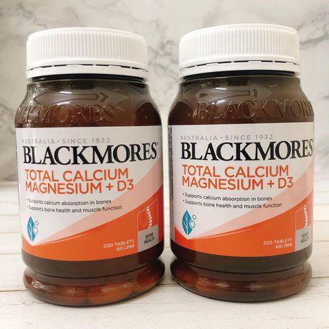 Viên uống Blackmores Total Calcium Magnesium + D3 200 Viên - Bổ sung canxi và vitamin D cho sức khỏe xương chắc khỏe