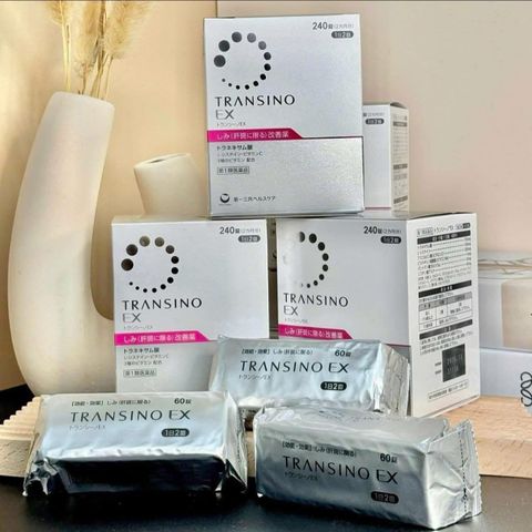 Viên Uống Transino 240 Viên Chính Hãng Nhật Bản – Thực Phẩm Bổ Sung Chăm Sóc Da, Hỗ Trợ Làm Sáng Da, Bổ Sung Dinh Dưỡng