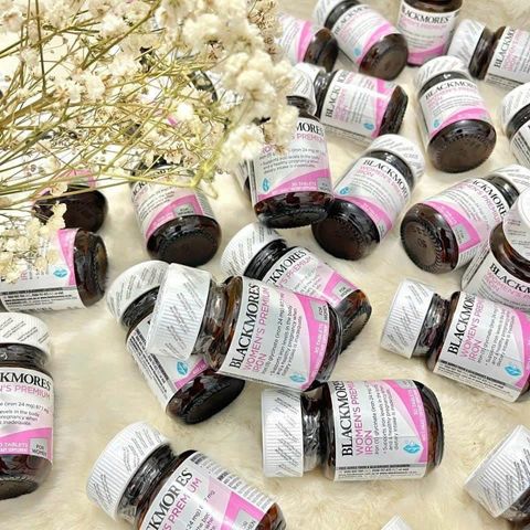 Viên Uống Sắt Blackmores Premium Iron cho Phụ Nữ - 30 Viên Bổ Sung Sắt, Vitamin C và B, Tăng Cường Sức Khỏe và Hệ Miễn Dịch