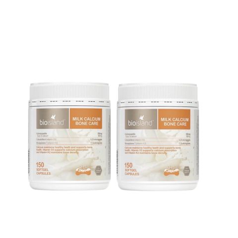 Bio Island Milk Calcium Bone Care 150 Viên Chính Hãng Úc | Canxi Sữa Tự Nhiên | Hỗ Trợ Duy Trì Xương & Răng Chắc Khỏe