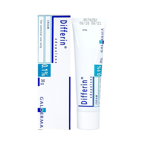 Kem Làm Giảm Mụn Galderma Differ 0.1% 30g – Hỗ Trợ Làm Giảm Mụn Trứng Cá 387757