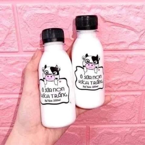Ủ Kích Trắng Sữa Bò Non 100ml - Dưỡng Da, Bật Tone, Thay Thế Sữa Tắm, Làm Sáng Da an toàn cho vết thương