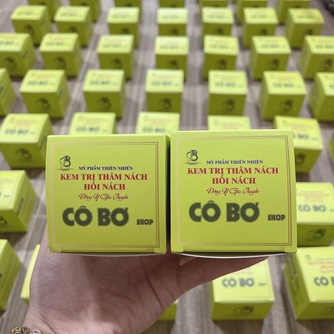 Kem Khử Mùi Hôi Nách Cô Bơ 30gr - Giảm Thâm, Ngăn Tiết Mồ Hôi, Dưỡng Trắng Da Từ Thiên Nhiên, Tiện Dụng Xuất Xứ Việt Nam