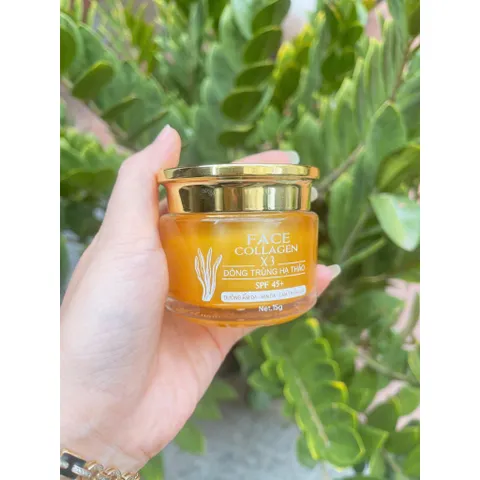 Kem Face Ngày Đông Trùng Hạ Thảo X3 - Chính Hãng Mỹ Phẩm Đông Anh - Dưỡng Da Tươi Trẻ, 15g