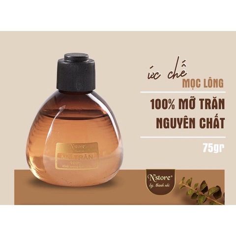 Mỡ Trăn Nguyên Chất N'store - 100% Triệt Lông Vĩnh Viễn, Dưỡng Da, Làm Lành Bỏng & Vết Thương - Chăm Sóc Da An Toàn
