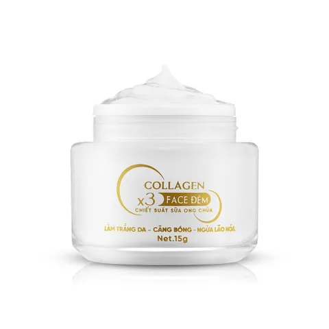 Kem Face Đêm Sữa Ong Chúa 15g - Dưỡng ẩm và Tái tạo da tự nhiên, An toàn, Mỹ phẩm chính hãng Đông Anh