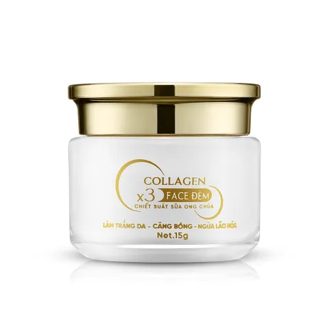 Kem Face Đêm Sữa Ong Chúa 15g - Dưỡng ẩm và Tái tạo da tự nhiên, An toàn, Mỹ phẩm chính hãng Đông Anh